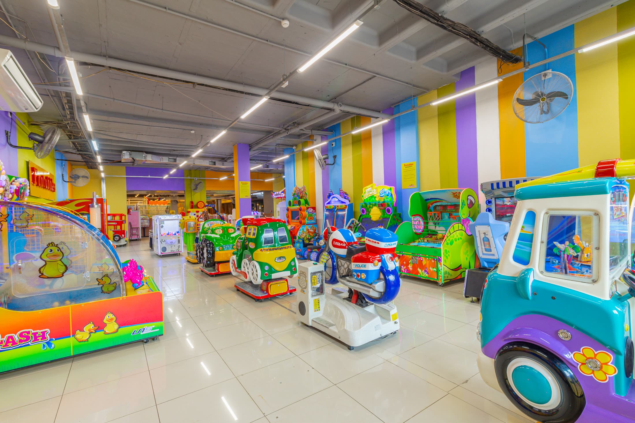 Funtubbles arcade rides and games for children